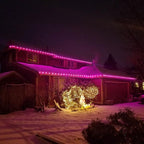 Novelty Lights Ceramic Christmas Replacement Bulbs - Outdoor Individual Bulbs for Events, Holiday Parties, Patios, and More - C7/E12 Candelabra Base, 5 Watt Lights (Purple, 25 Pack)