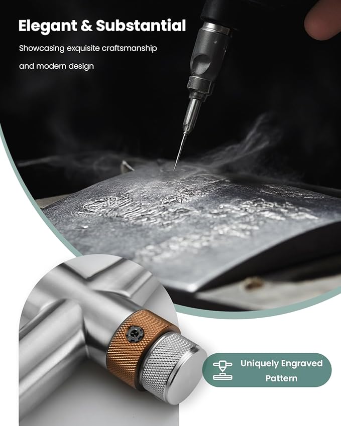 APPASO 3-Way Filter Faucet, Kitchen Faucet with Water Filter, 3 in 1 Faucet for Kitchen Sink Commercial Single Handle, SUS304 Stainless Steel Brushed Nickel (Without Filtration Device)