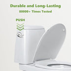 Toilet Handle Replacement Parts, Toilet Tank Flush Lever for THU004-CP Trip Lvr for St701Cst854884 for ST701, CST853, CST854, CST884, CST604CEF, CST614CEF Flush Handle