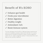 3-Day Cleanse by R's KOSO - Japanese Enzyme Drink Rich in Probiotics and Prebiotic, Made from 100+ Vegetables ＆ Fruits - Natural Support for Better Digestion & Gut Health + Detox + Cleanse - 16oz