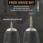 Wood Screws 2-1/2 Inch, FIXLINK Deck Screws #10 x 2-1/2", 310 PCS, Epoxy Coated, T25 Star Bit Above 1500 Hour Salt Spray Coating Outdoor Decking Screws Excellent Rust Resistant for Wood Fence, Brown