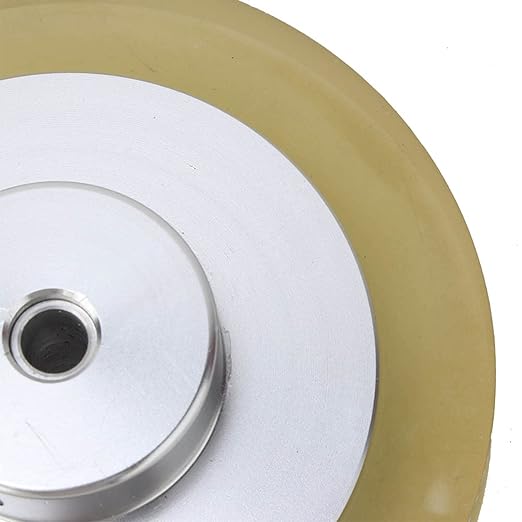 Industrial Encoder Meter Wheel Aperture 6 mm Rotary Encoder Measurement Meter Wheel 200-300mm for Marking Machine Inkjet Printer Aluminum Alloy Rubber(200)