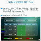 Security Camera Tester-Support IP,HD and Analog Camera-with SDI Input, Power Supply and Network Cable Test