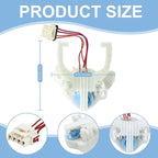 WH03X30517 GE Washer Shift Actuator - Washing Machine Compatible with GE and Hotpoint Models Replaces WH05X25036, AP7014559, PS16554752