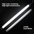 18" F15T8-CW 15 Watt Cool White,T8 Fluorescent Linear Tube Lamp,Replacement Bulb for Philips Alto ECO GE Staco Light Fixture,G13 Bi-Pin Base,4100K (4PACK)