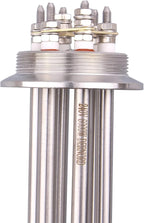 DERNORD 2 Inch Tri-Clamp 240V Water Heating Element Immersion U Type Electrical Brewing Boiler Heater (240V 6000W)