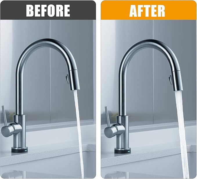 Litoexpe 15/16 Inch Faucet Aerator 4 PCS, Kitchen Sink Aerator Replacement Parts, Sink Faucet Female Thread Faucet Filter with Brass Shell and Gasket for Bathroom