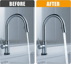 Litoexpe 15/16 Inch Faucet Aerator 4 PCS, Kitchen Sink Aerator Replacement Parts, Sink Faucet Female Thread Faucet Filter with Brass Shell and Gasket for Bathroom