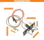 IPI Pilot Assembly 2090-012 Natural Gas for Heatilator, SRV2090-012 2198-012 Natural Gas (NG) Pilot Assembly for Heatilator, Majestic, Heat-N-Glo, Quadra-Fire Fireplaces Replacement Part