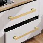 COTYKILEY 6 Pack 12.6 Inch(320mm) Champagne Bronze Cabinet Handles Gold Kitchen Cabinet Pulls Cabinet Door Handles Kitchen Cabinet Hardware