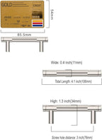 Amerdeco 10 Pack Brushed Satin Nickel Knurled Cabinet Pulls 3 Inch Center to Center Kitchen Cabinet Handles for Drawer Dresser, Cupboard and Wardrobe ZH0031
