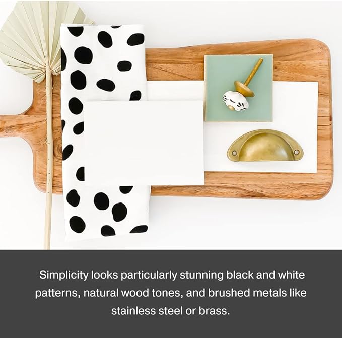 Country Chic All-in-One Chalk Paint for Furniture, Cabinets, Home Decor, Eco-Friendly, Matte Finish, Built-In Primer & Top Coat for Wood, Metal - Simplicity (White) - 4 oz (118 ml)