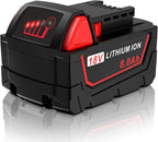 18V 8.0Ah Replacement for Milwaukee Mk18 Battery 48-11-1850 48-11-1840 48-11-1852 48-11-1815 Cordless Power Tools Battery