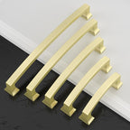 Asidrama 10 Pack 10 Inch(254mm) Brushed Brass Kitchen Cabinet Handles, Cabinet Pulls Kitchen Cabinet Hardware for Cupboard Drawer Pulls