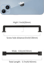 COTYKILEY 10 Pack 5 Inch(128mm) Matte Black Kitchen Cabinet Handles Cabinet Pulls Cabinet Door Handles Kitchen Cabinet Hardware Cupboard Drawer Pulls Dresser Handles