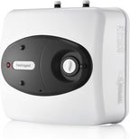 4 Gallon Electric Tank Water Heater, 120V 1500W Under Sink Instant Hot Tank Water Heater for RV, Camper, Kitchen, Food Truck, Wall or Floor Mounted, Black