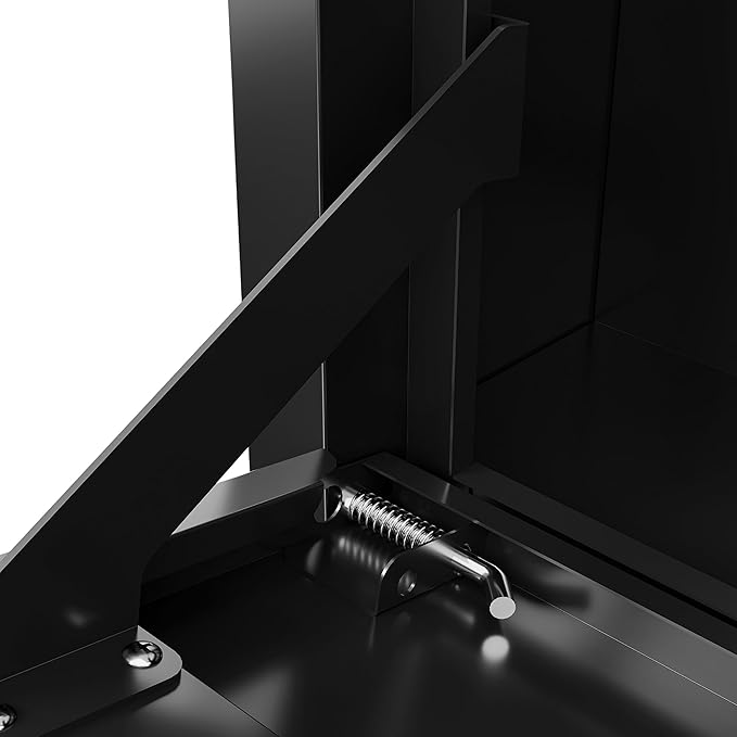 Package Delivery Box for Outside, Cold-Rolled Steel 2-in-1 Anti-Theft Lockable Package Mailbox, Large Parcel Drop Box for Packages & Mails, Weatherproof Rustproof Outdoor Porch Curbside Delivery Box