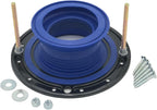 One N Done Toilet Flange Repair Kit - Toilet Kit For Low or Broken Toilet Flange. Toilet Wax Ring Replacement Kit W/Toilet Flange Extender Kit. No Wax Ring For Toilet Bowl Or Toilet Seal Required (1)