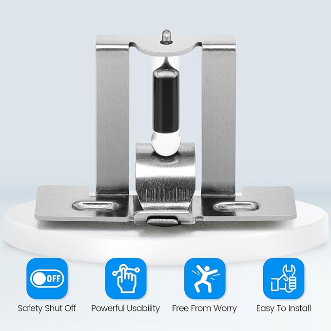 Combustion Shutoff Device Assembly Replacement Kit for Water Heater FVIR, Compatible with Rheem, Ruud, Richmond, GE and Almost Any Gas Tank Water Heater