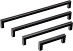 30 Pack Oil Rubbed Bronze Cabinet Pulls 5 Inch Hole Centers Square Drawer Handles Bronze Cupboard Handles Kitchen Handles for Cabinets Modern Stainless Steel Cabinet Hardware