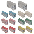 15A 20A 25A 30A 40A 50A 60A 32V Mini Slotted Automotive MCASE Shaped Cartridge Fuse Kit(Pack of 14pcs)