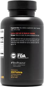 Sculpt Nation by V Shred Powerful Turmeric Supplement - Turmeric Curcumin with Black Pepper & Patented Ingredients for Joint Health - 30-Day Supply