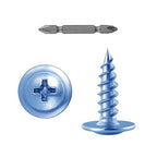 (300 pcs) Wensilon #10×3/4" Phillips Truss Head Wood Screws Galvanized Iron Quick Metal Self Tapping…