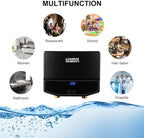 CAMPLUX Tankless Water Heater Electric, Point of Use Instant Hot Water Heater, 3.5kW (TE04B) 120V for Sink with Self Modulating Technology, Black