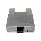 25 Amp Maxi Blade Circuit Breaker Fuse, Manual Reset, for Automotive, Marine, Truck (25A, 1 Pack)