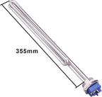 DERNORD 6000W 208V Screw-in Foldback Water Heater Element - Low Watt Density