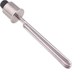 DERNORD 2 Inch (OD64) Tri-clamp 240V 2500W Foldback Heating Element Electric Water Heater with Low Watt Density