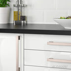 Alzassbg 10 Pack Brushed Satin Nickel Cabinet Pulls, 7 Inch(177.8mm) Hole Centers Kitchen Cabinet Handles for Cabinets and Drawers AL3061SN