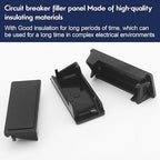 Circuit Breaker Cover Plate for Siemens Use in Load Centers and Meter Combinations (Comes with Breaker Box Label) 10 Pack