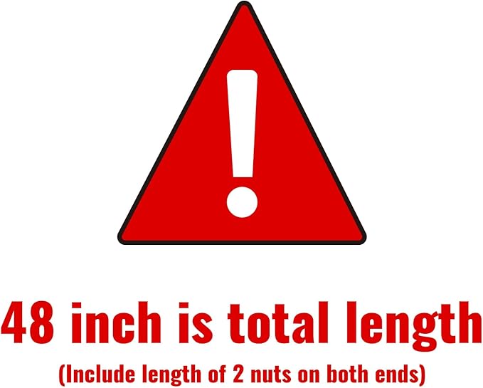 (2 Pack) SUNGATOR 48 Inch Faucet Supply Lines, 3/8" Female Comp Thread x 1/2" FIP Thread Sink Hose, 48" Stainless Steel Braided Faucet Supply Line for Bathroom, with 2 Wrenches and 1 Sealing Tape