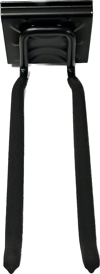 SMARTOLOGY 8 Inch Twin Hook Wall Rack System, Multi Purpose Utility Storage Hanger (1 Pack)