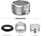 4Pcs Faucet Aerator 4 Pack Kitchen Sink Aerator Replacement Parts With Brass Housing 15/16 Inch Male Thread Aeratorwith gasket for kitchen and bathroom