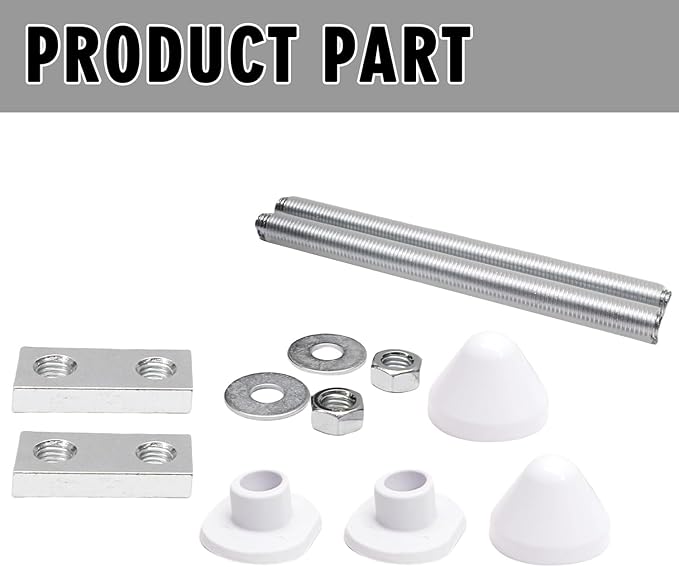 Wall-Hung Toilet Pipe Connector Compatible with Geberit 405.116 HDPE Bowl Connection Set,fit for Wall Hung Toilet Tank,with Fastening Material,Bidet & Bidet parts,N/A