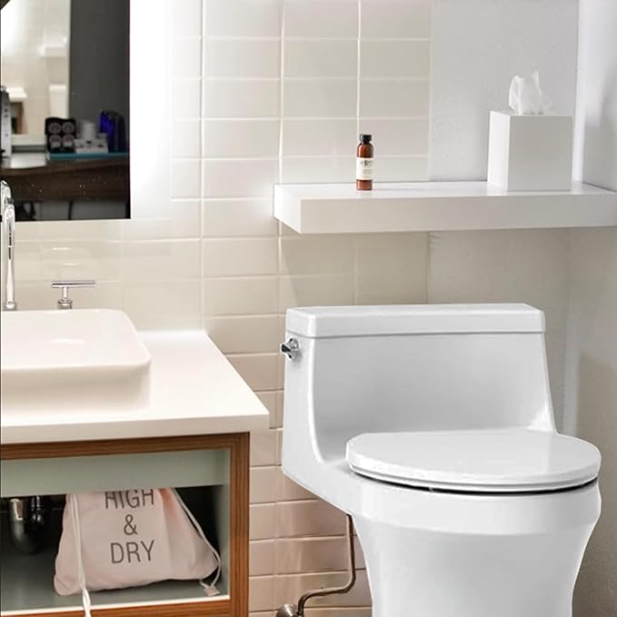 Side Mount Toilet Handle Replacement Compatible with Kohler ‎K-11069/1067577-CP Archer Collection Toilet Tank Flush Trip Lever, Polish Chrome