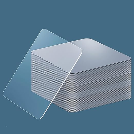 LMJIA Heavy Duty Double Sided Tape, Clear Reusable Mounting Tape Picture Hanging Adhesive Tape Removable Wall Tape Adhesive Poster Tape