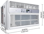 Midea 12,000 BTU EasyCool Window Air Conditioner, Dehumidifier and Fan - Cool, Circulate and Dehumidify up to 550 Sq. Ft., Reusable Filter, Remote Control