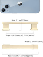 COTYKILEY 6 Pack 3.75 Inch(96mm) Brushed Brass Cabinet Handles Gold Kitchen Cabinet Pulls Cabinet Door Handles Kitchen Cabinet Hardware