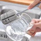 Brush Bottle 2 Pack 1 Long 1 Short Cleaning Brush Wine Glass Sponge 2 Pack Traceless Hook