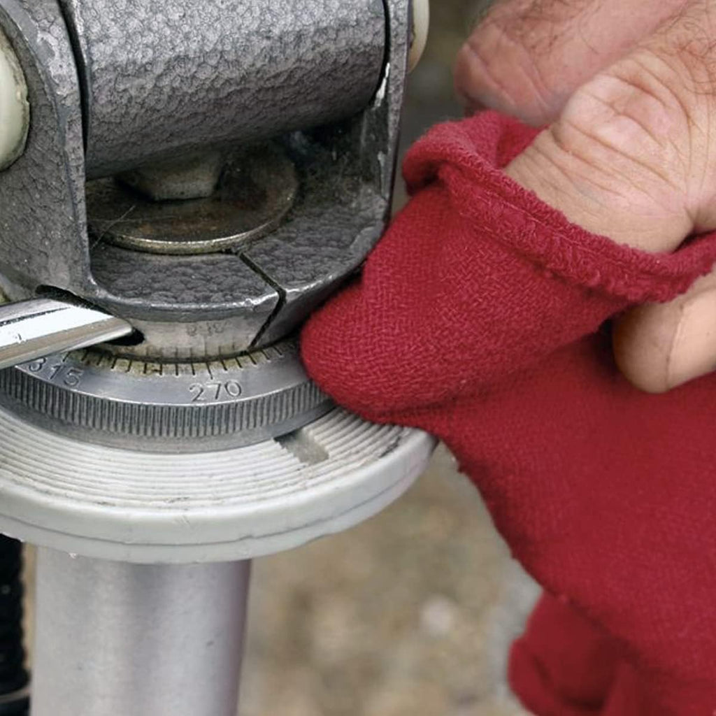 Avalon Towels Cotton Shop Rags – (Pack of 100) Size 12x14 Inches Cleaning Rags – Absorbent Shop Towels and Multipurpose Cleaning Towels for Automobiles, Industries, Garage and Homes (Red)