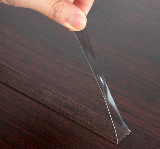 LLPT Double Sided Tape Clear Acrylic Strong Mounting Tape 3/4 Inch x 120 Inch Multiple Sizes Residue Free Waterproof Outdoor Indoor Adhesive for Nail Box Home Deco and DIY(WA053)