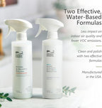 MORE - Twin Pack - Includes Stone & Quartz Cleaner + Polish - Granite, Quartz & Marble Cleaner & Polish - For Kitchen & Bathroom Countertops - Pack of 2 16oz Sprays - Lavender Verbena