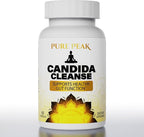 Candida Cleanse with Natural Herbs and Probiotics, Oregano Leaf, Wormwood, Black Walnut, Caprylic Acid