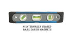 Swanson Tool Co TL009M 9-Inch Magnetic Shock-Resistant Short Torpedo Level