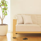 24 PCS 2.5" Felt Furniture Movers Sliders for Hardwood Floors, Reusable Felt Furniture Moving Pads, Sliders for Moving Heavy Sofa Couch Fridge, Furniture Glides Easily and Quickly (Beige, Round)