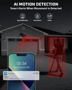 《Dual Antennas & 130°Wide Angle》Wireless Security Camera System Outdoor, Wireless Cameras for Home Security with Expandable 16CH 4K NVR, Surveillance Video Systems DVR Kits