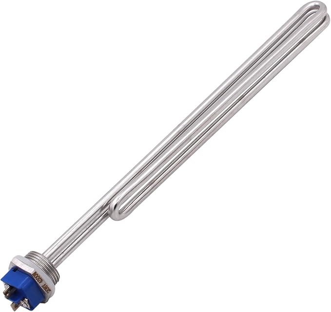 DERNORD 4500W 208V Screw-In Foldback Water Heater Element - Low Watt Density